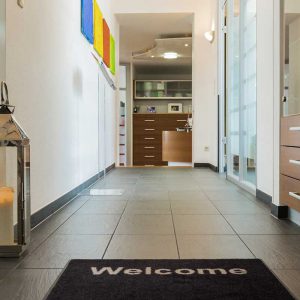 Eingangsbereich in Luxemburg