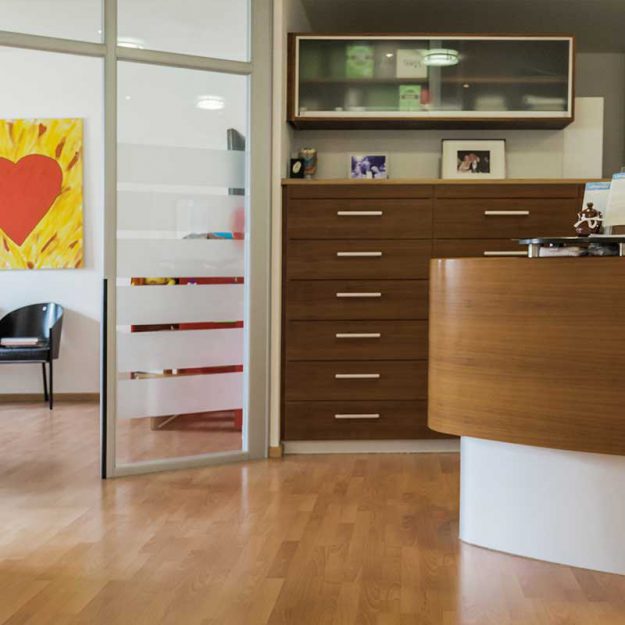 Wartezimmer und Rezeption