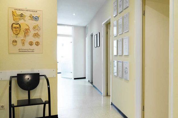 Informationen im Flur