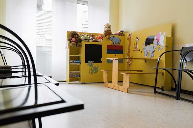 Wartezimmer für Kinder
